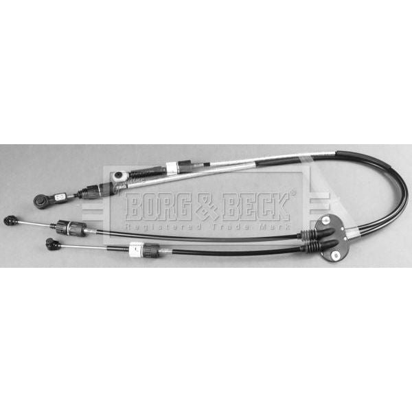 Genuine Borg & Beck Gear Control Cable fits Audi 8090100200Quattro BKG1105