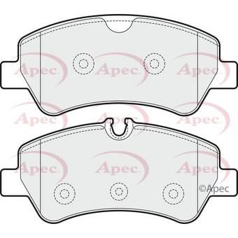 Apec Brake Pads Rear Fits Ford Tourneo Custom Transit