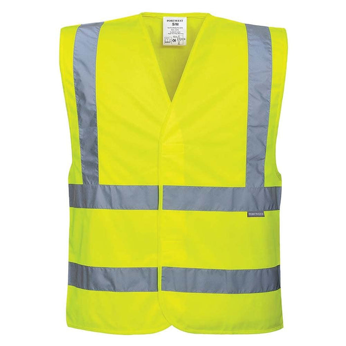 Portwest Hi-Vis Vest - Yellow - Large/X Large Portwest  - Dynamic Drive