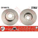 Genuine TRW Brake Disc (Single) DF4867S TRW  - Dynamic Drive