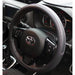 Black Steering Wheel Cover Soft Grip Leather Look for Yaris All Models UKB4C  - Dynamic Drive