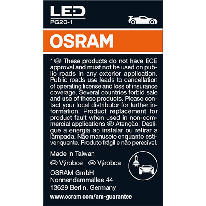 Osram LEDriving SL, 6000K, LED Signal Lamp, Off-Road Only, Non ECE, Folding box Osram  - Dynamic Drive