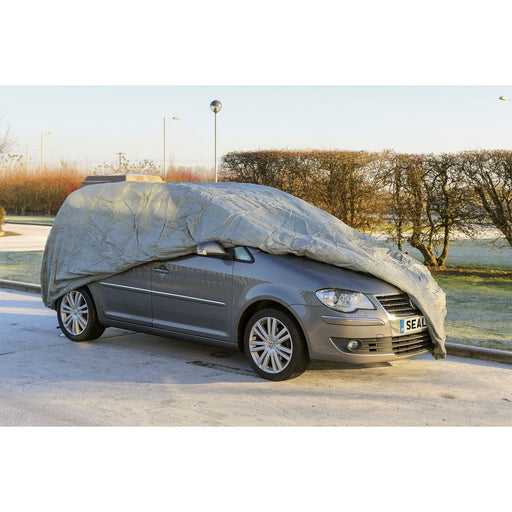 Sealey All-Seasons Car Cover 3-Layer Extra-Large SCCXL Sealey  - Dynamic Drive