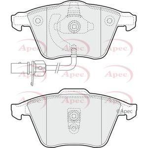 Apec Brake Pads Front Fits Audi A6 Allroad