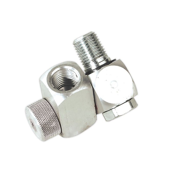 Sealey Z-Swivel Air Hose Connector with Regulator 1/4"BSP SA900