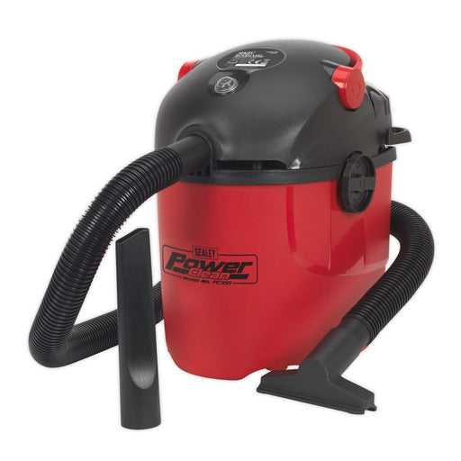 Sealey Vacuum Cleaner Wet & Dry 10L 1000W/230V PC100 Sealey  - Dynamic Drive