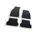 Tailored White Trim Carpet Mats for Audi A4 06-08 + Clips 2006 2007 2008 UKB4C  - Dynamic Drive