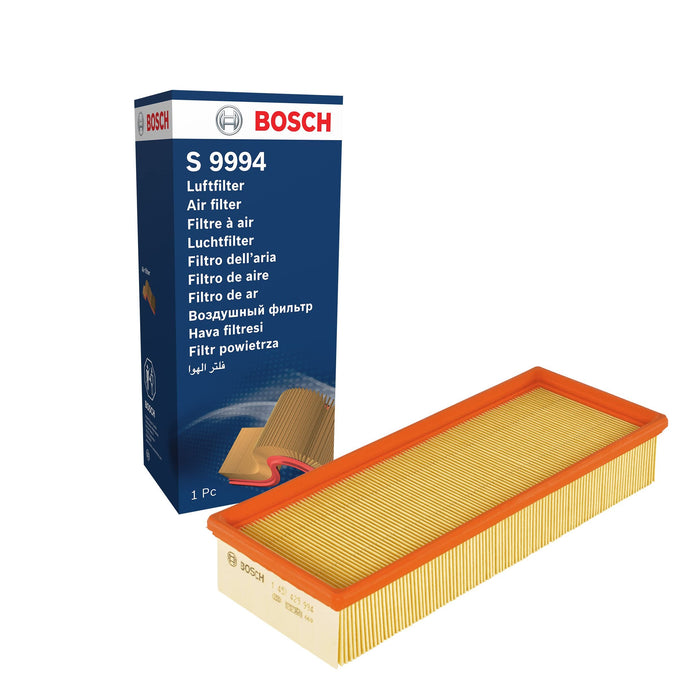 Bosch Car Air Filter S9994 fits VW Golf Van (Hatchback) - 1.6 - 83-91 1457429994