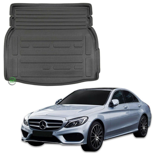 Heavy Duty Tailored Fit Boot Liner Tray Car Mat Fits MERCEDES C-CLASS W205 2014-2021 Saloon UKB4C  - Dynamic Drive