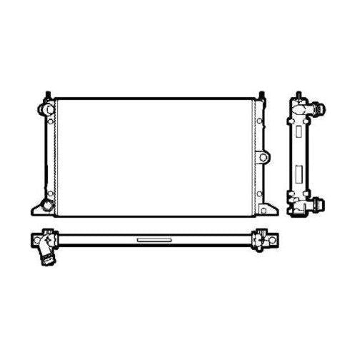 NRF Radiator 50592