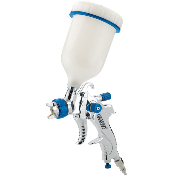 Draper Gravity Feed HVLP Air Spray Gun, 600ml 09706 Draper  - Dynamic Drive