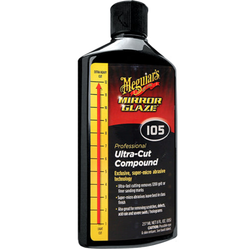 Meguiar's 105 Mirror Glaze 105 Professional Ultra-Cut Compound 237ml M10508 Meguiar's  - Dynamic Drive