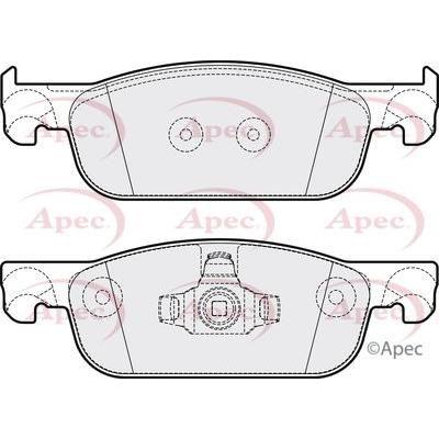 Apec Brake Pads Front Fits Dacia Logan Sandero Renault Clio