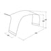 Outwell Lounge Tent Lounge Connector Medium Outwell  - Dynamic Drive