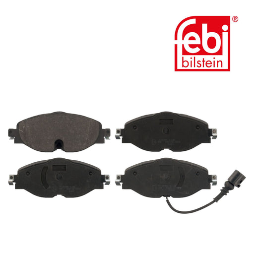 Genuine FEBI Front Brake Discs & Pads Set Vented for VW Polo Febi Bilstein  - Dynamic Drive