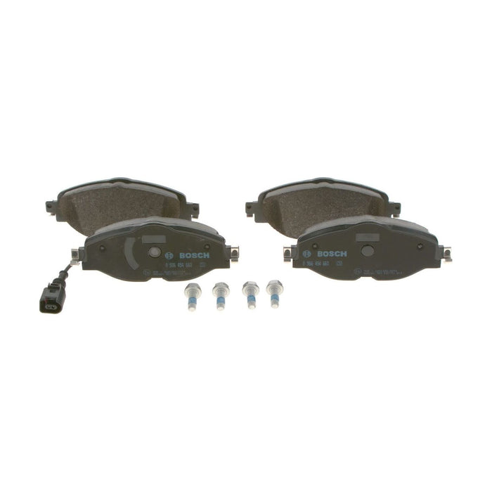 Genuine Bosch Brake Pad Set Bp1505 fits VW Up BlueMotion - 1.0 - 11-20 098649466