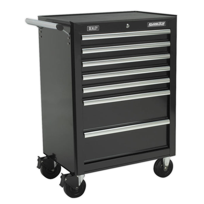 Sealey Topchest Mid-Box & Rollcab Combination 14 Drawer with Ball-Bearing Slides