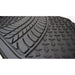 Heavy Duty Rubber Tyre Tred Car Floor Mats fits Nissan Micra Almera Note Qashqai UKB4C  - Dynamic Drive