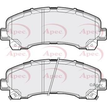 Apec Brake Pads Front Fits Isuzu D-Max Rodeo