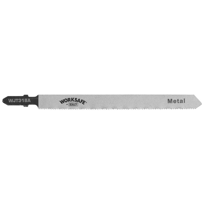 Sealey Jigsaw Blade Metal 105mm 21tpi Pack of 5 WJT318A