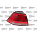 Valeo Signal Lamp Offside Driver Side 044938 Rear Right Wing fits VW Golf VII Valeo  - Dynamic Drive