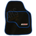 4 x Black  Carpet Floor Mats with Blue Trim fits BMW Mini Cooper Clubman Paceman UKB4C  - Dynamic Drive