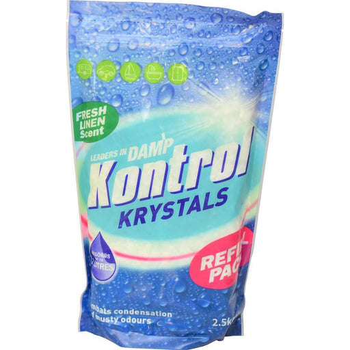 Keep Your Home Dry with Kontrol Krystals 2 5kg Linen Scent (5L) Kontrol  - Dynamic Drive