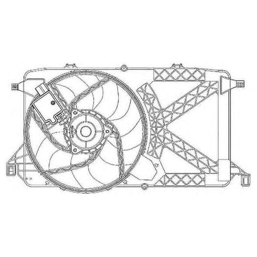 NRF Radiator Fan 47264 NRF  - Dynamic Drive