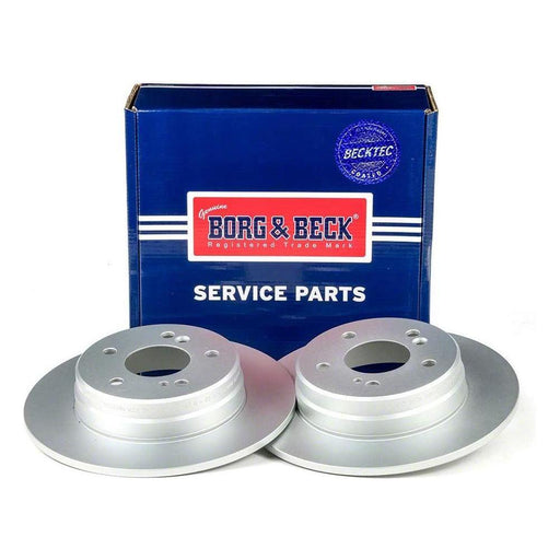 Genuine Borg & Beck Brake Disc Pair fits Mercedes CE Class.96 Rear BBD4094 Borg & Beck  - Dynamic Drive