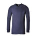 Portwest Thermal Long Sleeve T-Shirt - Navy - XX Large Portwest  - Dynamic Drive