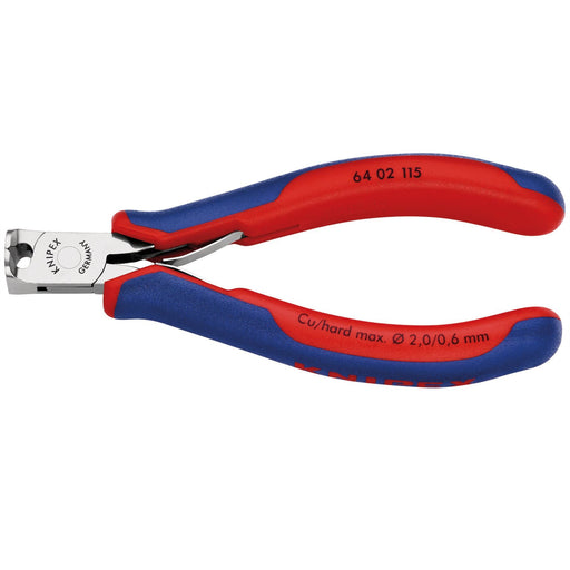 Draper Knipex 64 02 115 Electronics End Cutting Nipper, 115mm 27712 Draper  - Dynamic Drive