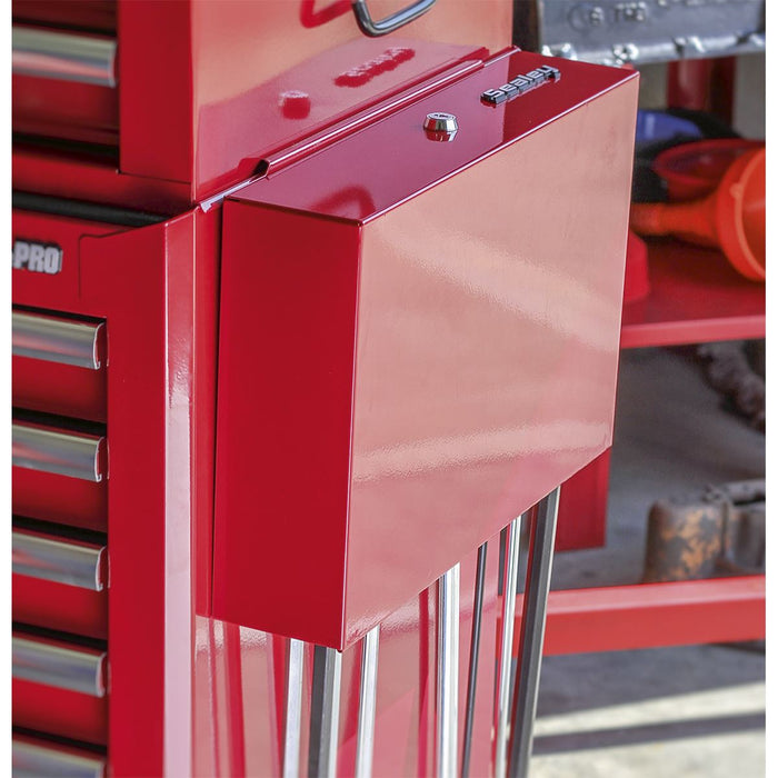 Sealey Side Cabinet for Long Handle Tools Red APLHT