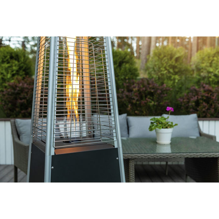 Dellonda Pyramid Gas Outdoor Garden Patio Heater 13kW Commercial & Home Use Dellonda  - Dynamic Drive