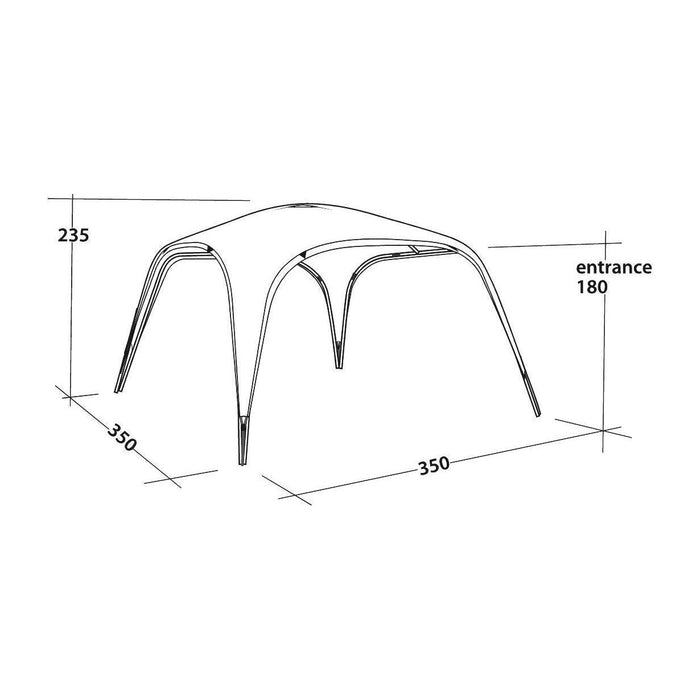 Event Lounge Large 3.5 x 3.5m Shelter