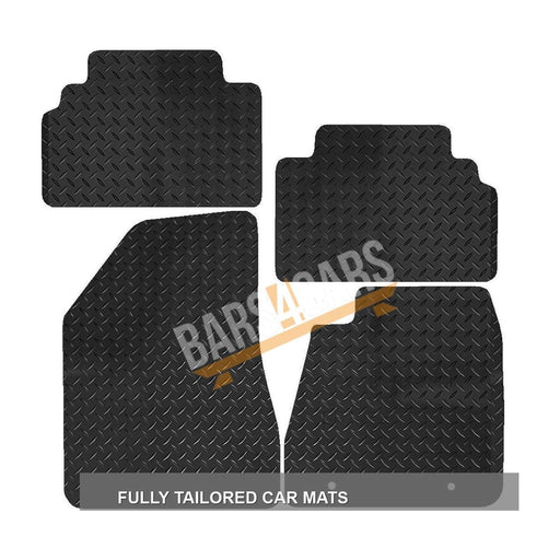 Fully Tailored Rubber Car Mats for Lexus Rx400H 03-09 Set of 4 With 2 Clips UKB4C  - Dynamic Drive