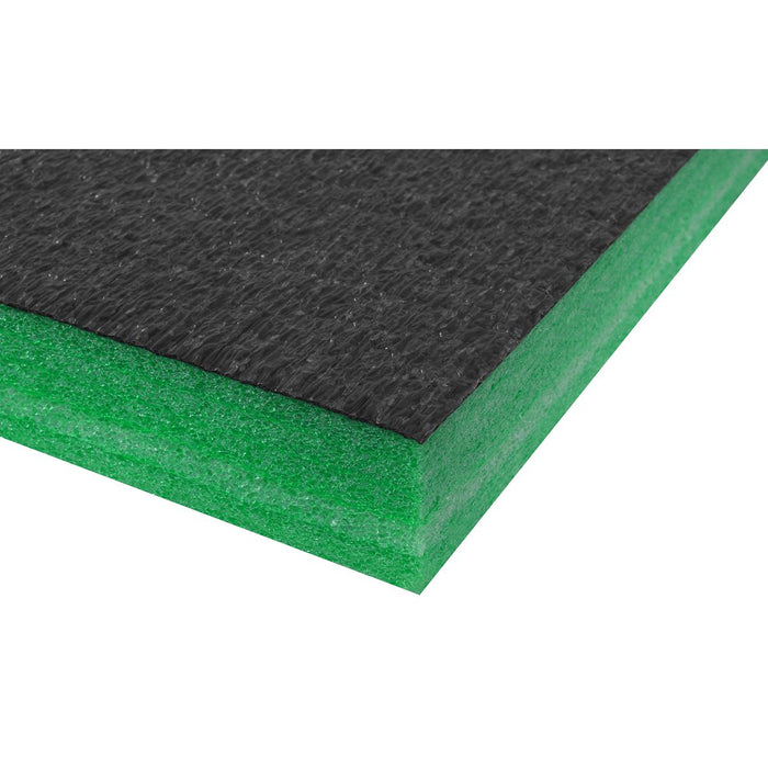 Sealey Easy Peel Shadow Foamï Green/Black 1200 x 550 x 50mm SF50G