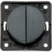 Berker Double 12V Switch Durable Double 12V Switch for Your Electrical Fitti W4  - Dynamic Drive