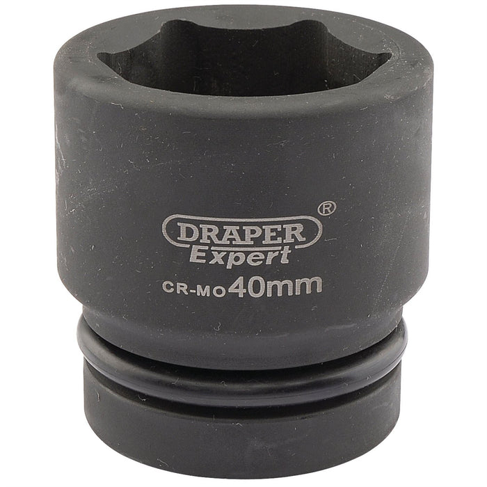 Draper Expert HI-TORQ 6 Point Impact Socket, 1" Sq. Dr., 40mm 05120