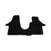 Fits VW Transporter T5 T6 2003 onwards Tailored Carpet Van Car Mat Black 1pc UKB4C  - Dynamic Drive