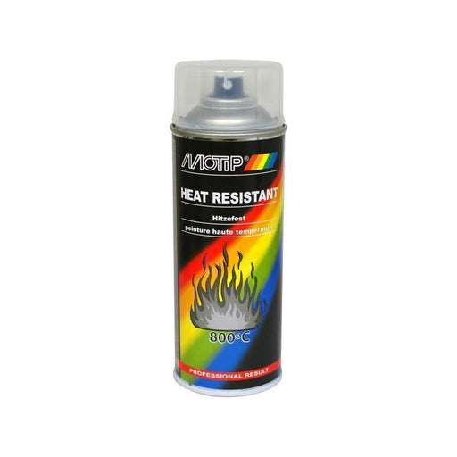 2 x Motip High Temp Heat Resistant Clear Varnish Lacquer Spray Paint 400ml Motip  - Dynamic Drive