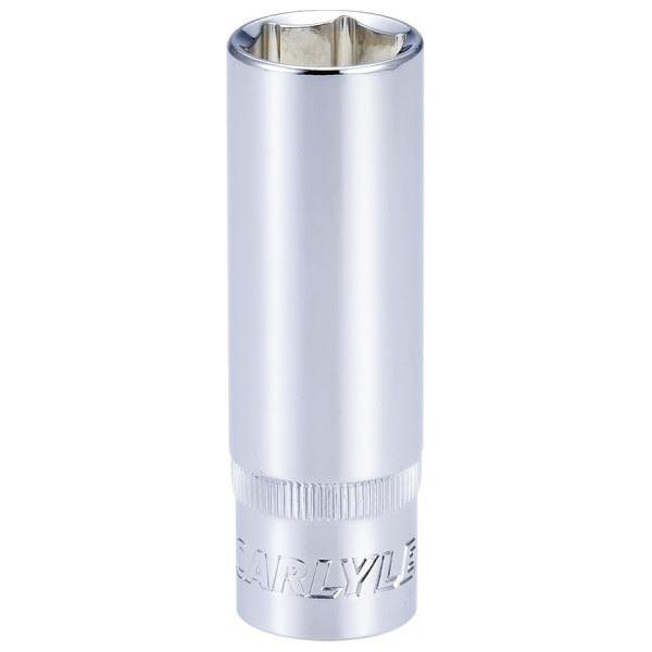 Carlyle Hand Tools 1/2Dr 18Mm 6Pt Deep Chrome Socket SD12018M Carlyle Hand Tools  - Dynamic Drive