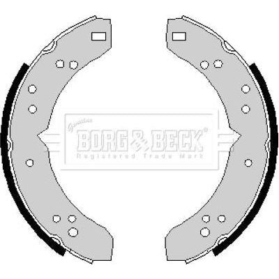 Genuine Borg & Beck Brake Shoes fits Ford Cortina Escort 6275 BBS6150