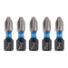 Draper Expert Cross Slot/PH Type Impact Screwdriver Bits, No.2 x 25mm, 1/4" Hex Draper  - Dynamic Drive