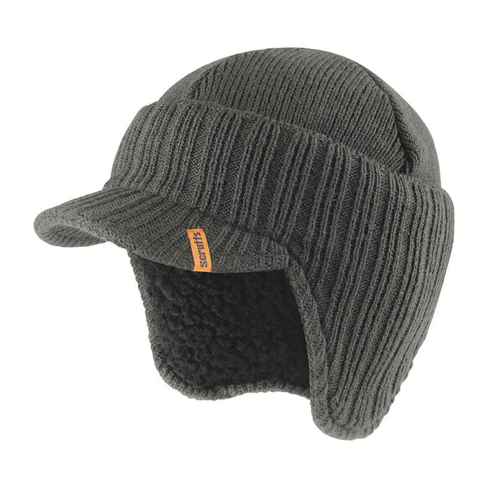 Scruffs Peaked Beanie Graphite One Size