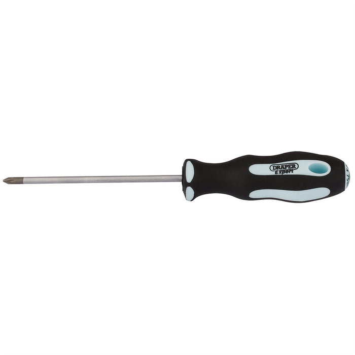 Draper PZ TYPE Soft Grip Screwdriver, No.0 x 75mm 03457 Draper  - Dynamic Drive