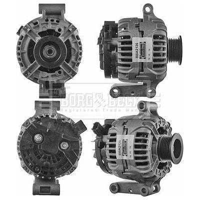 Genuine Borg & Beck Alternator fits Ford Transit BBA2126