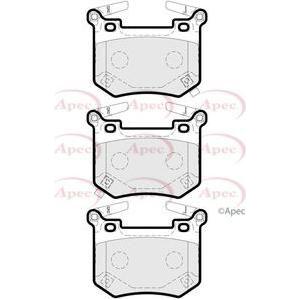 Apec Brake Pads Rear Fits Hyundai G70 2.0P01/18-;Kia Stinger 2.0P06/17-