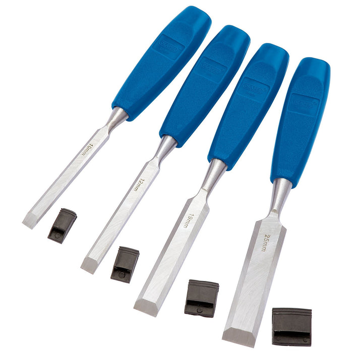 Draper Bevel Edge Wood Chisel Set (4 Piece) 69619 Draper  - Dynamic Drive