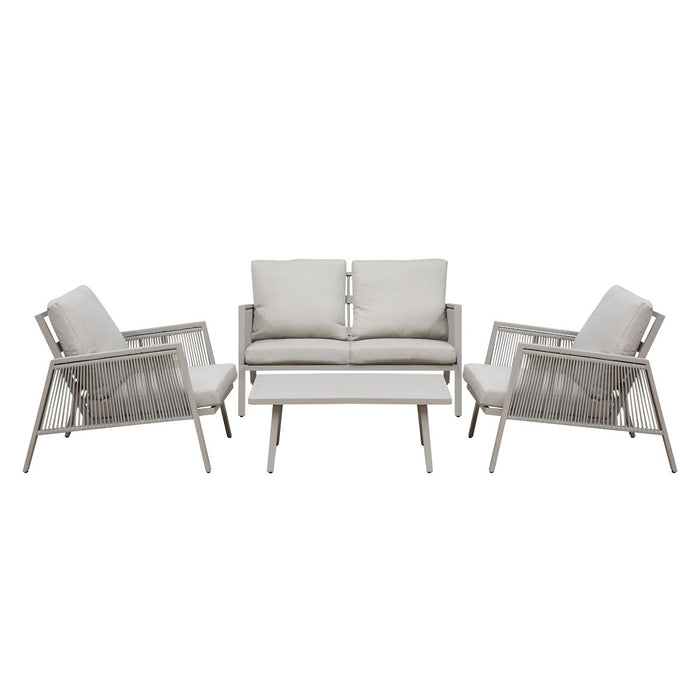 Dellonda Fusion 4 Piece Outdoor Set