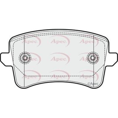 Apec Brake Pads Rear Fits Audi A4 A5 Q5 Rs5 S4 S5 Sq5